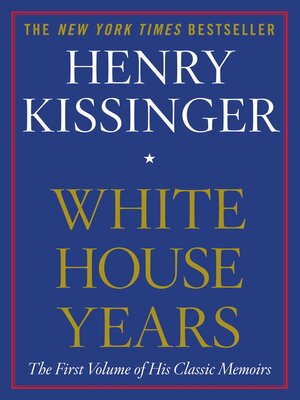cover image of White House Years
